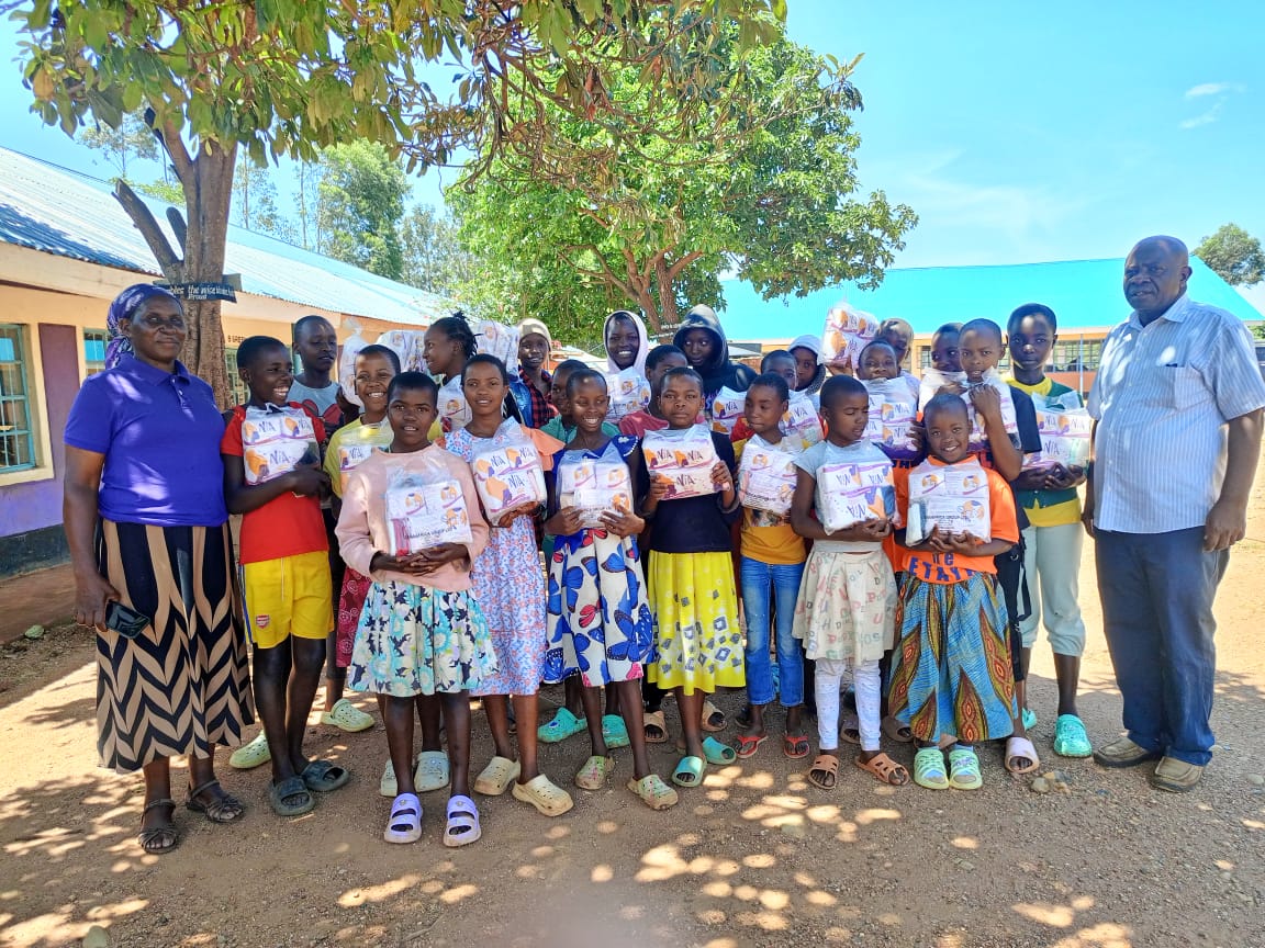 Adolescent Girls Empowered Through Menstrual Health Training at Kianyabinge Primary School